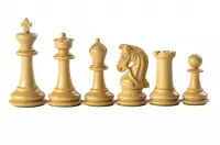 Figury szachowe Sultan 3,75 cala Akacja/Bukszpan